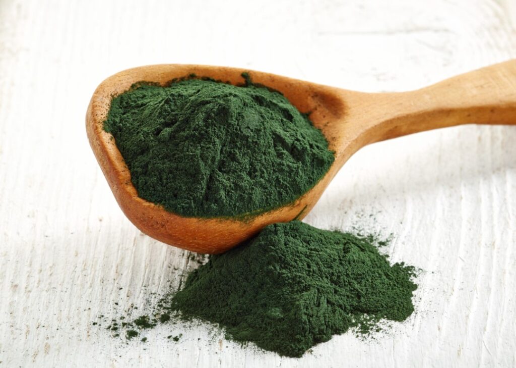 De la poudre de spiruline