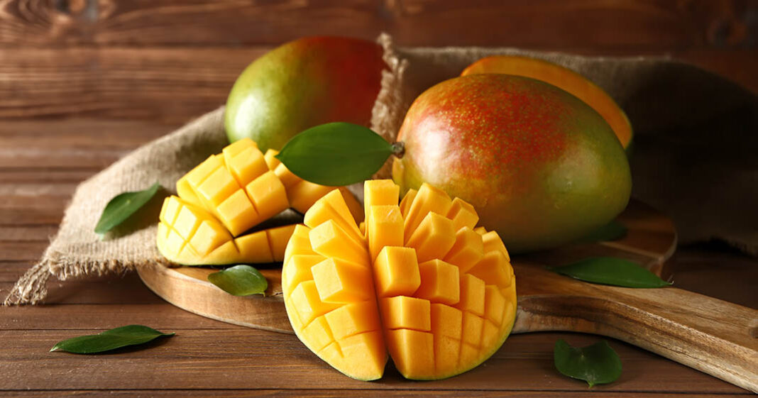 La mangue est peu calorique et riche en antioxydants