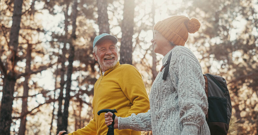Les seniors ont moins de problème de santé s'ils vivent près de la nature