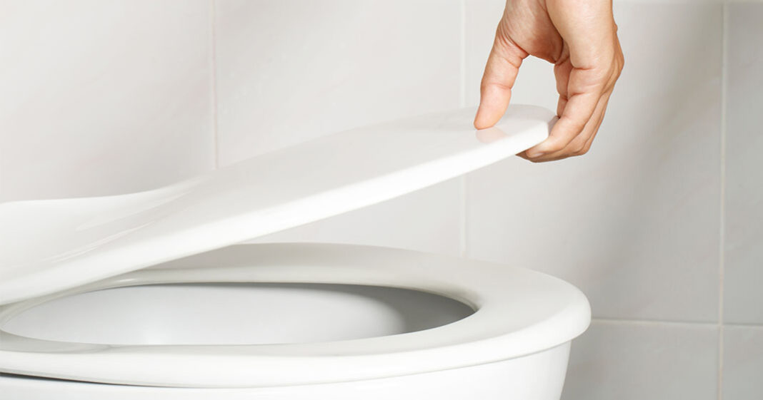 Le couvercle des toilettes ne protégerait pas efficacement contre les virus