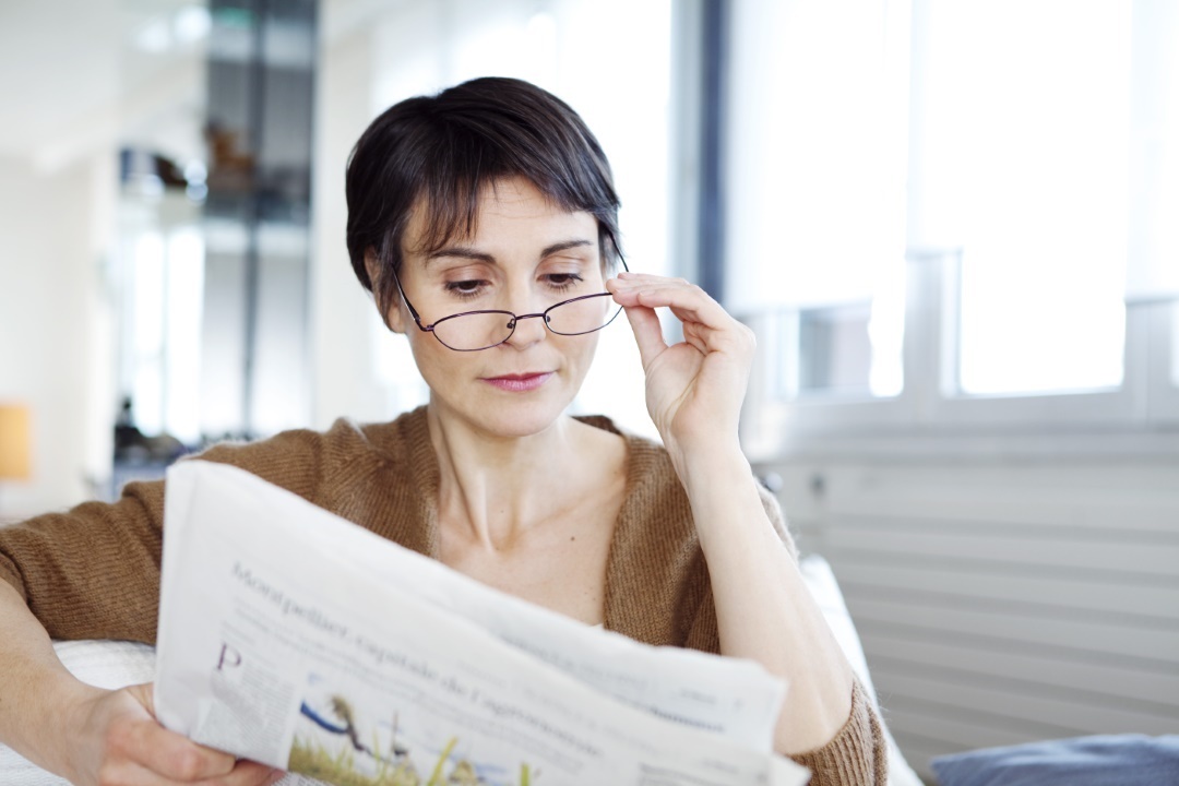 presbytie lunettes de près