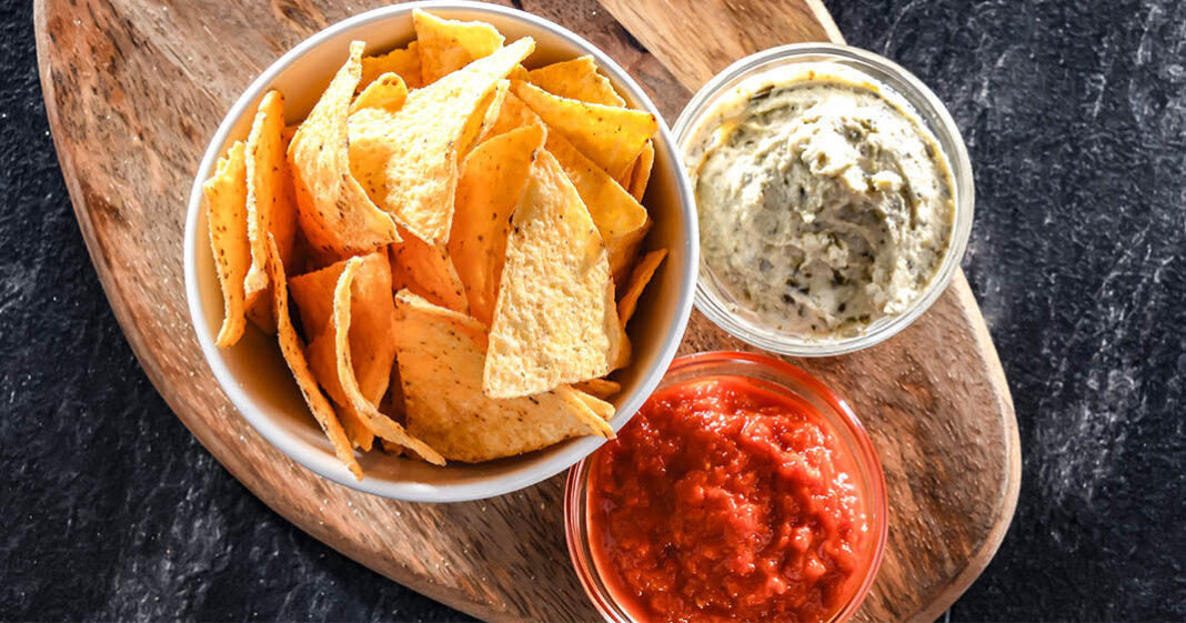 Si les sauces pour chips ajoutent du goût, elles sont trop riches en calories